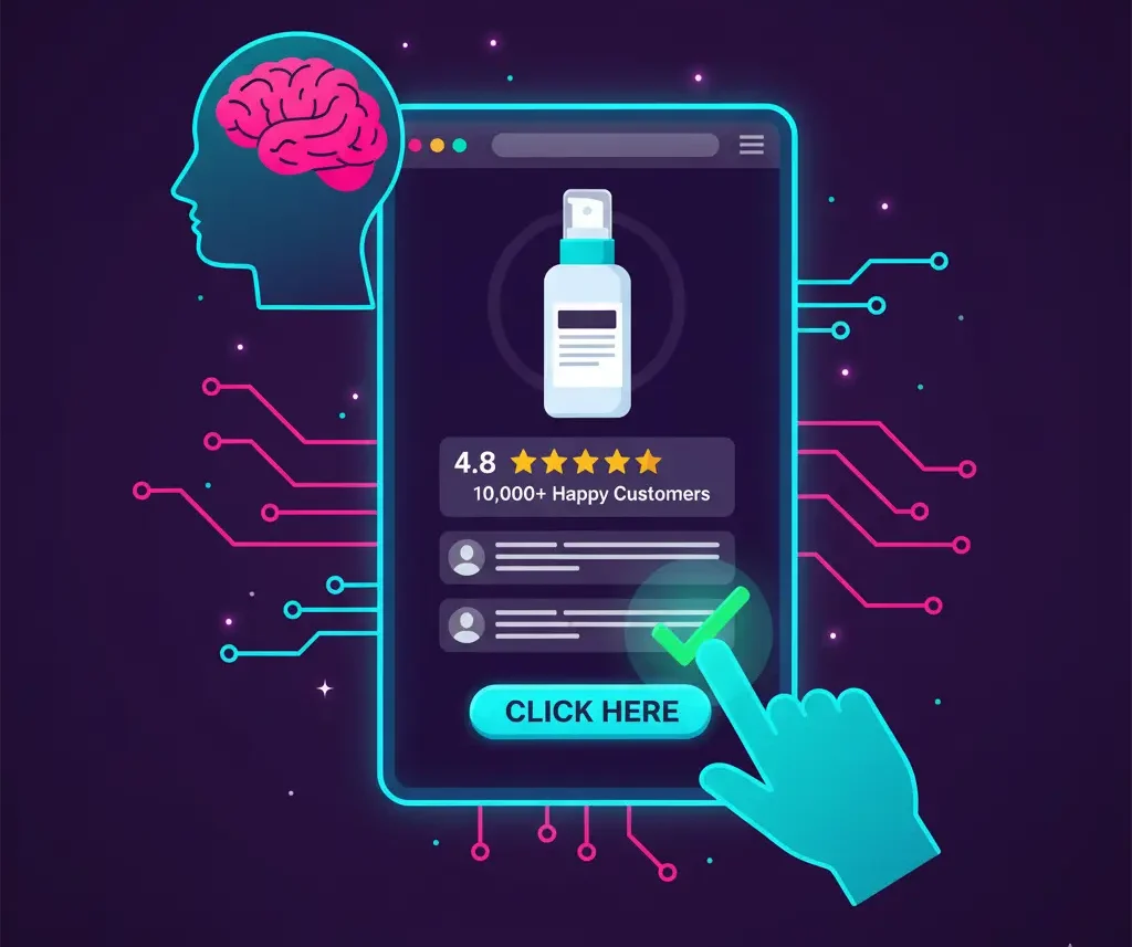 social proof of clicking