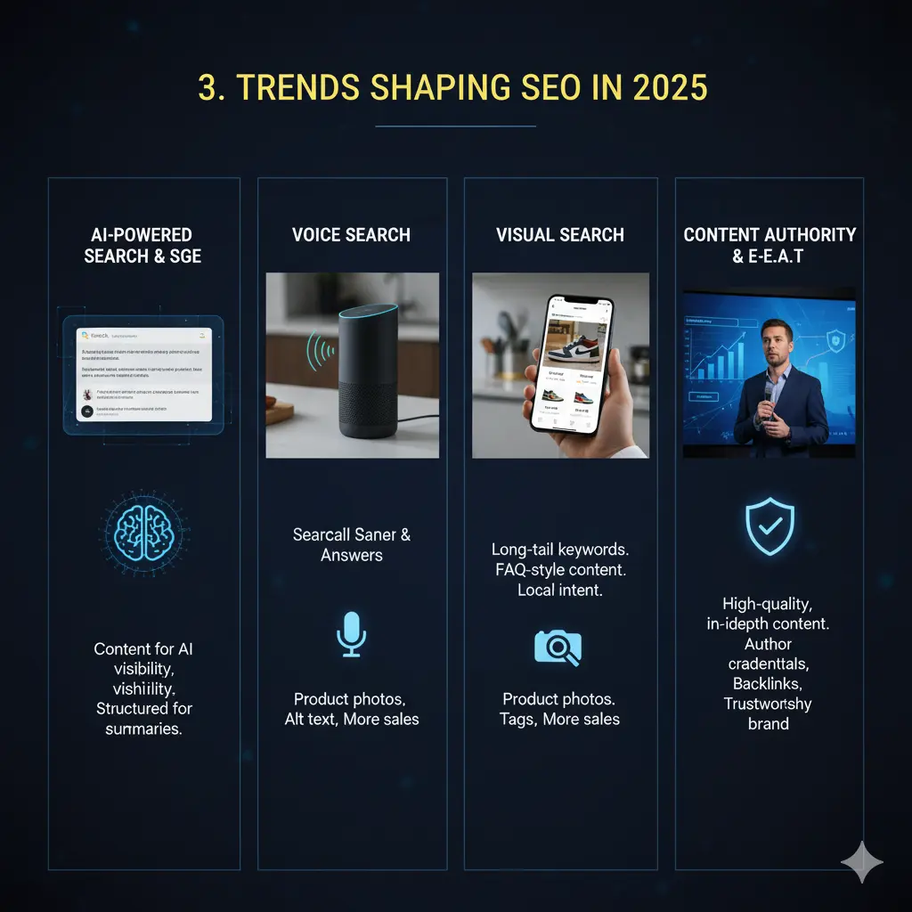 TRENDS SHAPING SEO